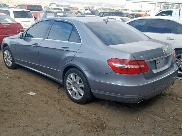 WDDHF8JB0CA634672 - 2012 MERCEDES-BENZ E 350 4MAT GRAY photo 3