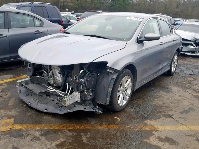 1C3CCCAB6GN149181 - 2016 CHRYSLER 200 LIMITE SILVER photo 2