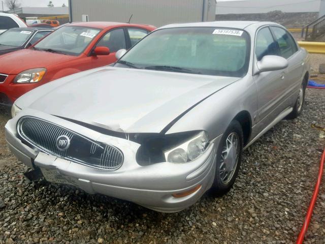 1G4HP52K944145414 - 2004 BUICK LESABRE CU SILVER photo 2