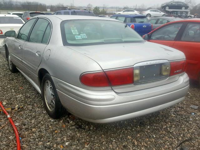 1G4HP52K944145414 - 2004 BUICK LESABRE CU SILVER photo 3