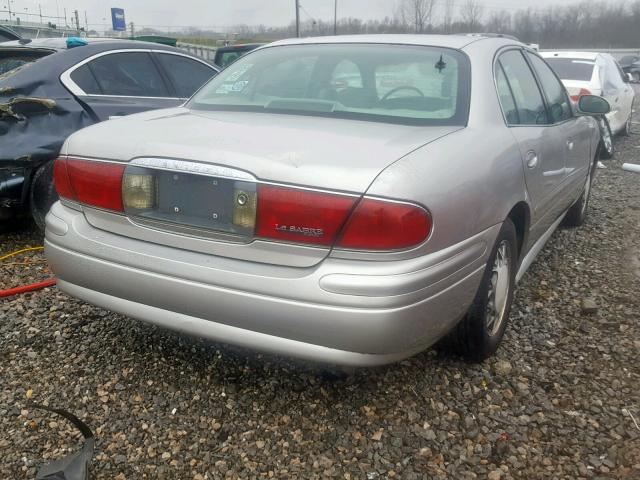 1G4HP52K944145414 - 2004 BUICK LESABRE CU SILVER photo 4