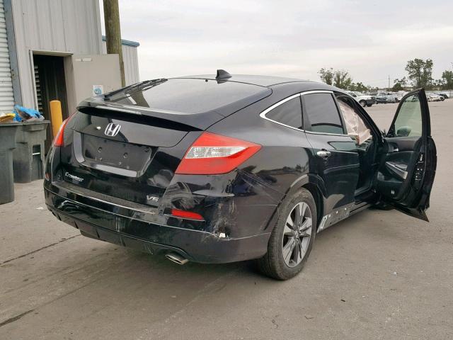 5J6TF1H5XDL001723 - 2013 HONDA CROSSTOUR BLACK photo 4