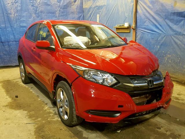 3CZRU6H34HM708073 - 2017 HONDA HR-V LX RED photo 1