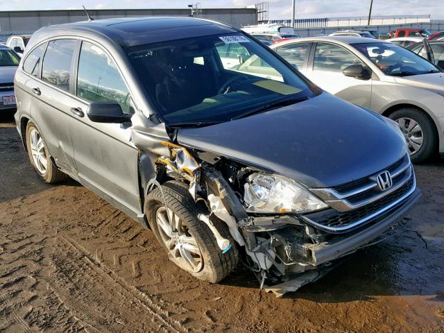 5J6RE4H56AL091950 - 2010 HONDA CR-V EX GRAY photo 1