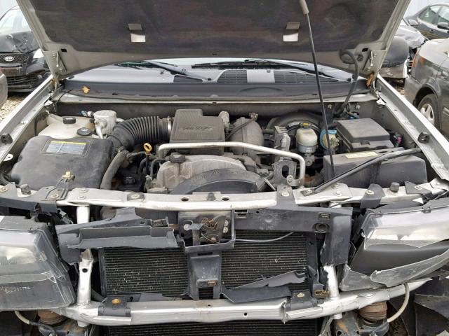 1GNDT13S382150977 - 2008 CHEVROLET TRAILBLAZE SILVER photo 7