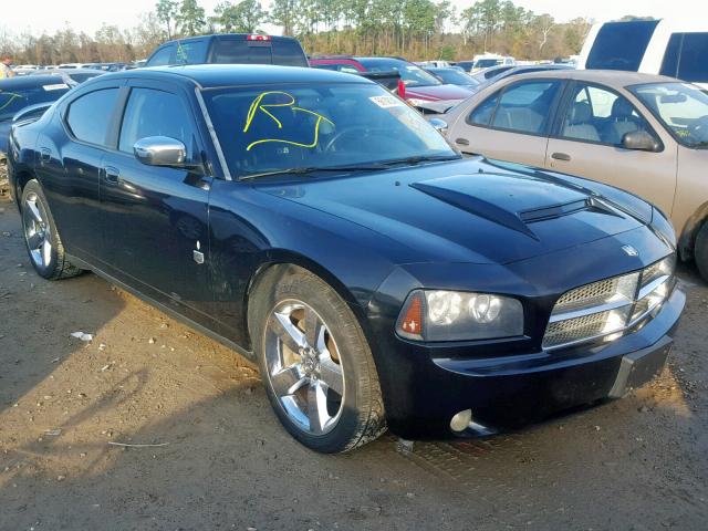 2B3KA33G88H334477 - 2008 DODGE CHARGER SX BLACK photo 1