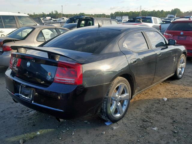 2B3KA33G88H334477 - 2008 DODGE CHARGER SX BLACK photo 4