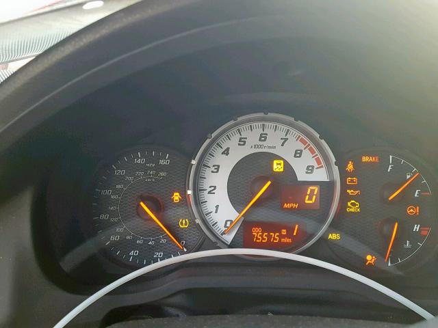 JF1ZNAA12D2722642 - 2013 TOYOTA SCION FR-S RED photo 8