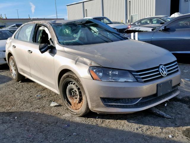 1VWAT7A32FC079849 - 2015 VOLKSWAGEN PASSAT S BROWN photo 1