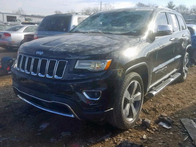 1C4RJFBG8EC579620 - 2014 JEEP GRAND CHER BLACK photo 2