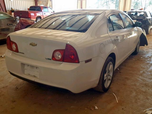1G1ZA5EU5BF150403 - 2011 CHEVROLET MALIBU LS 白色 照片 4