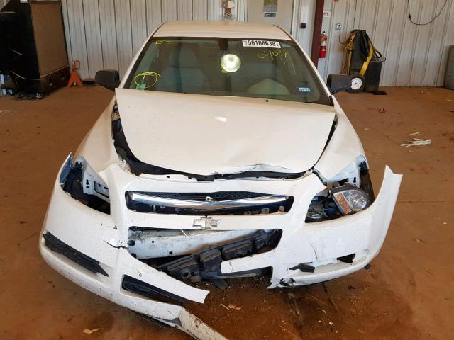 1G1ZA5EU5BF150403 - 2011 CHEVROLET MALIBU LS 白色 照片 9