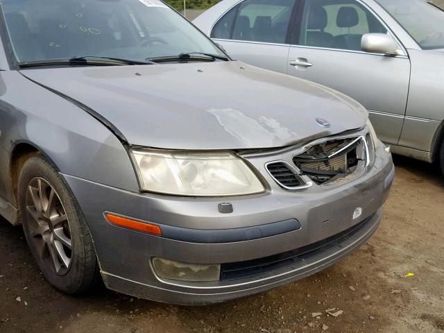 YS3FD49Y841006362 - 2004 SAAB 9-3 ARC GRAY photo 9