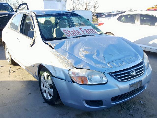 KNAFE122385575804 - 2008 KIA SPECTRA EX SILVER photo 1