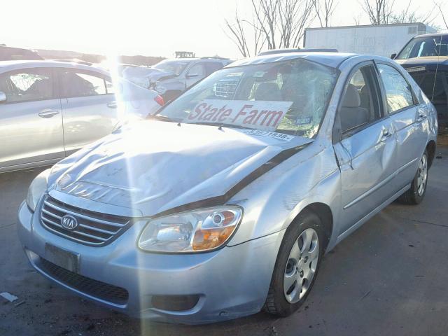 KNAFE122385575804 - 2008 KIA SPECTRA EX SILVER photo 2