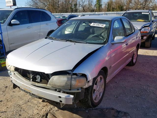 3N1AB51D16L543692 - 2006 NISSAN SENTRA SE- SILVER photo 2