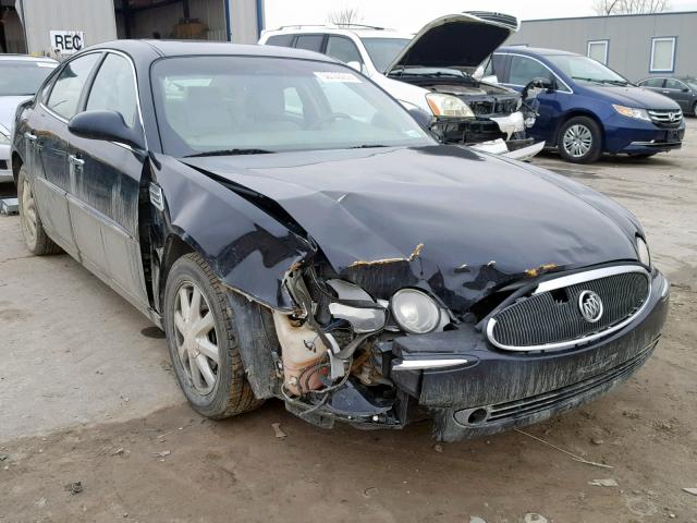 2G4WD582061275071 - 2006 BUICK LACROSSE C BLACK photo 1