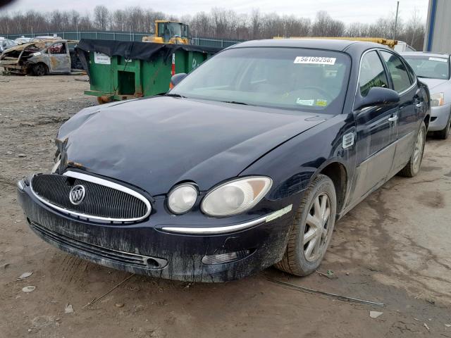 2G4WD582061275071 - 2006 BUICK LACROSSE C BLACK photo 2