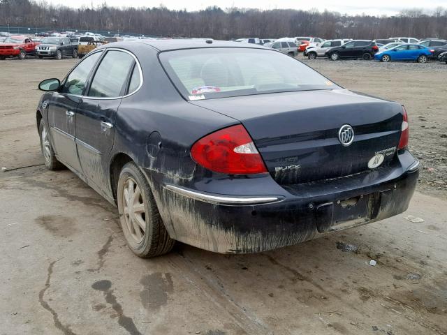 2G4WD582061275071 - 2006 BUICK LACROSSE C BLACK photo 3