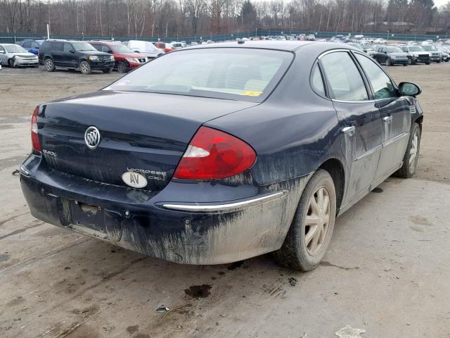 2G4WD582061275071 - 2006 BUICK LACROSSE C BLACK photo 4