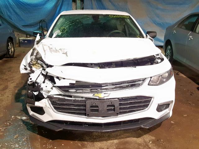 1G1ZB5ST4GF271309 - 2016 CHEVROLET MALIBU LS WHITE photo 9