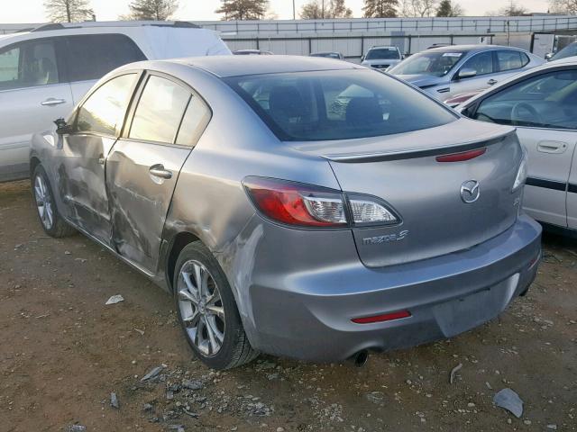 JM1BL1S54A1103478 - 2010 MAZDA 3 S GRAY photo 3