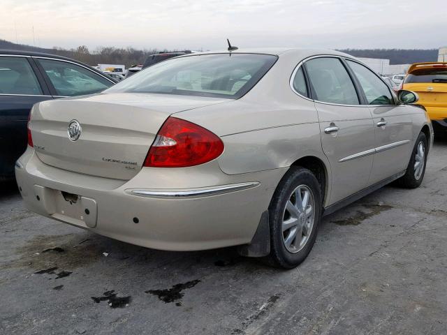 2G4WC582381257038 - 2008 BUICK LACROSSE C SILVER photo 4