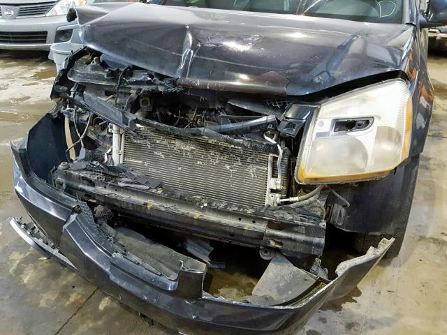 2CNDL037886072886 - 2008 CHEVROLET EQUINOX SP BLACK photo 9