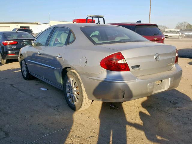 2G4WE587671133169 - 2007 BUICK LACROSSE C GRAY photo 3