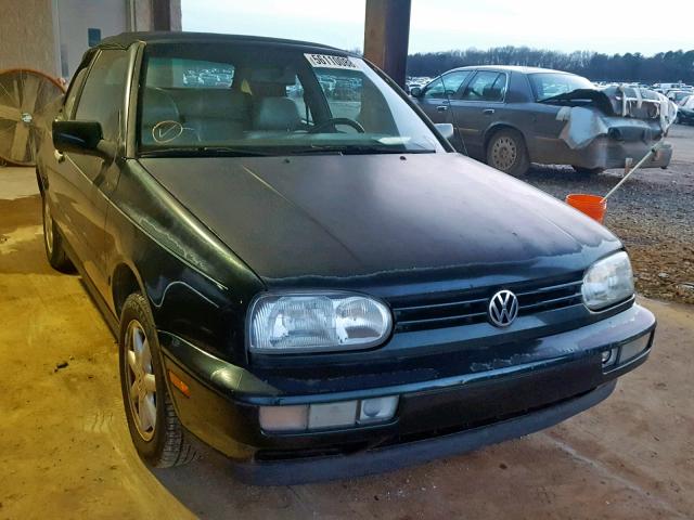 3VWBB81E1XM801164 - 1999 VOLKSWAGEN CABRIO GLS GREEN photo 1