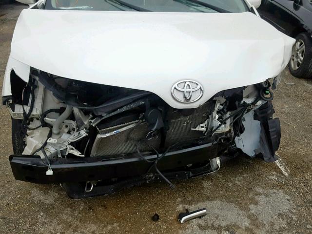 4T3ZE11A59U009663 - 2009 TOYOTA VENZA BASE WHITE photo 7