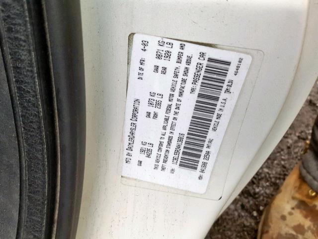 1C3EL55R34N136816 - 2004 CHRYSLER SEBRING LX WHITE photo 10