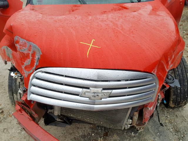 3GNCA13B49S603687 - 2009 CHEVROLET HHR LS RED photo 7