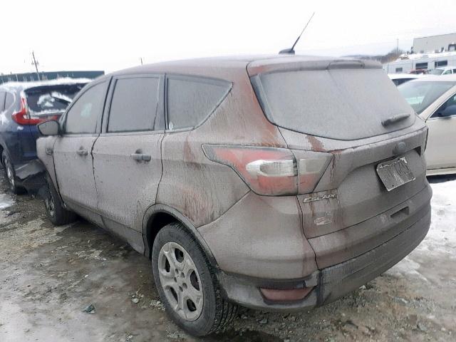 1FMCU0F71HUA34471 - 2017 FORD ESCAPE S ORANGE photo 3