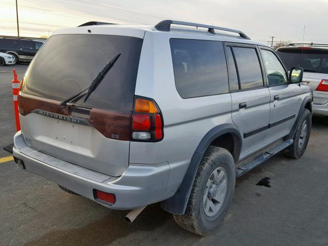 JA4LS21H43J000101 - 2003 MITSUBISHI MONTERO SP SILVER photo 4