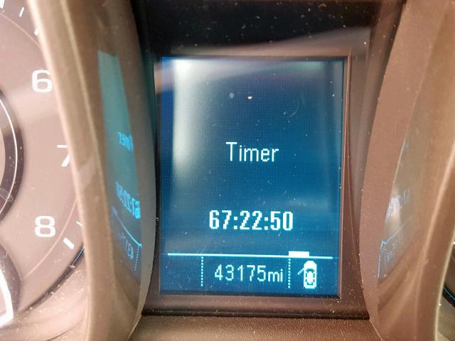 1G11C5SA6DF227476 - 2013 CHEVROLET MALIBU 1LT შავი ფოტო 8