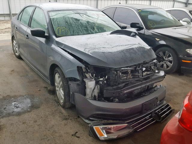 3VW1K7AJ7FM352963 - 2015 VOLKSWAGEN JETTA BASE 灰色 照片 1