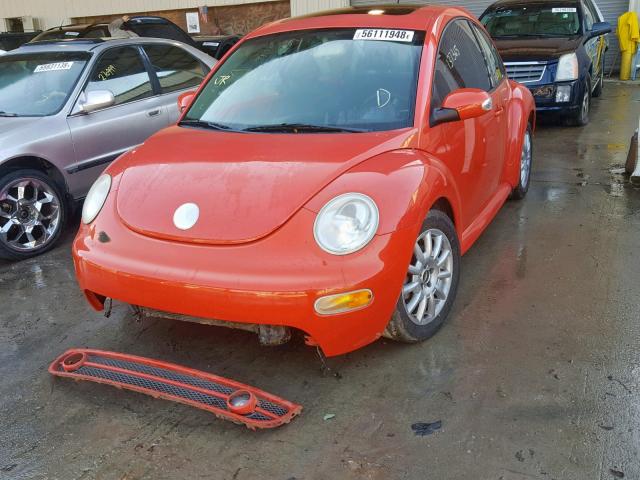 3VWCK31C94M419448 - 2004 VOLKSWAGEN NEW BEETLE Narıncı foto 2