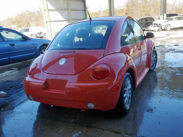 3VWCK31C94M419448 - 2004 VOLKSWAGEN NEW BEETLE Narıncı foto 4