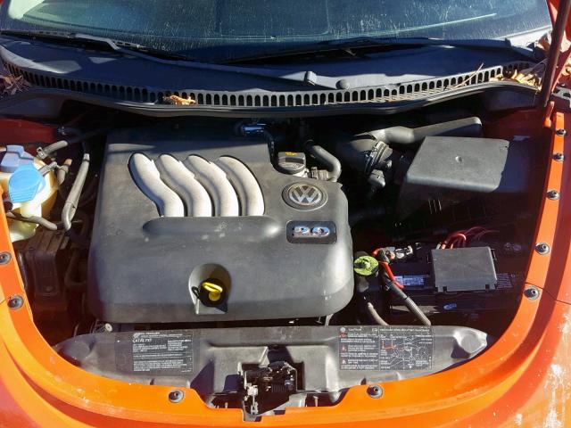 3VWCK31C94M419448 - 2004 VOLKSWAGEN NEW BEETLE Narıncı foto 7