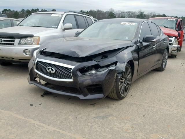 JN1FV7AP1GM420517 - 2016 INFINITI Q50 RED SP BLACK photo 2