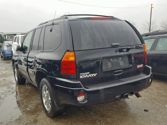 1GKDT13S132373959 - 2003 GMC ENVOY BLACK photo 3