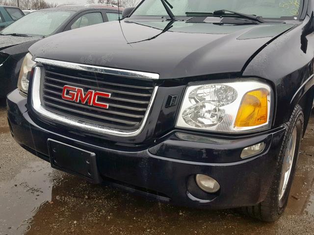 1GKDT13S132373959 - 2003 GMC ENVOY BLACK photo 9