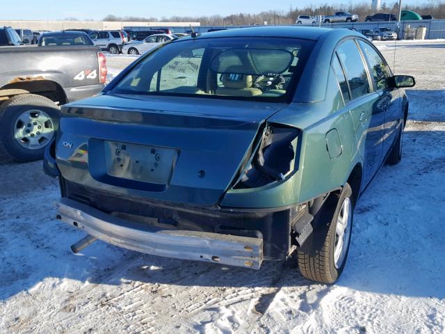 1G8AJ55F87Z197897 - 2007 SATURN ION LEVEL GREEN photo 4