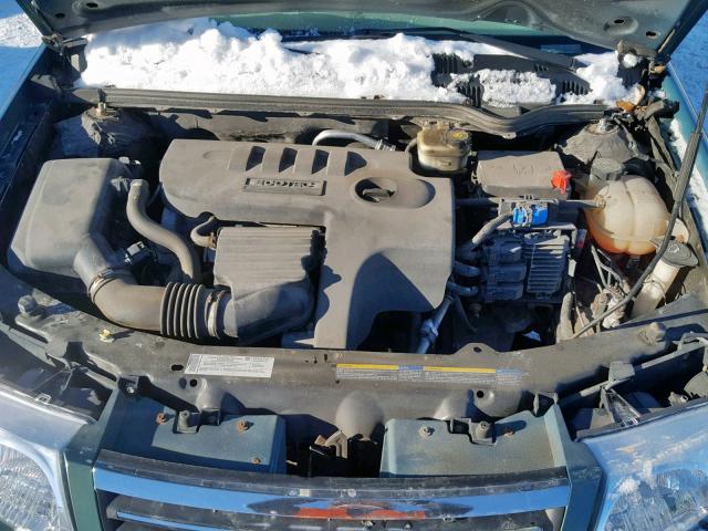 1G8AJ55F87Z197897 - 2007 SATURN ION LEVEL GREEN photo 7