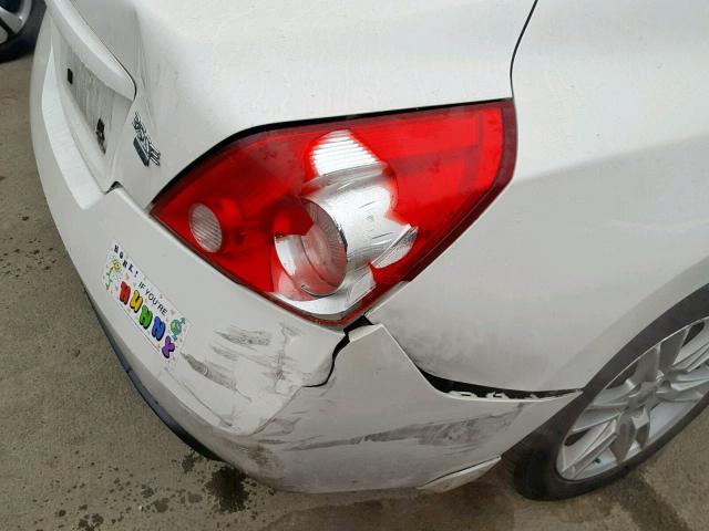 1N4BL24E68C117258 - 2008 NISSAN ALTIMA 3.5 WHITE photo 9