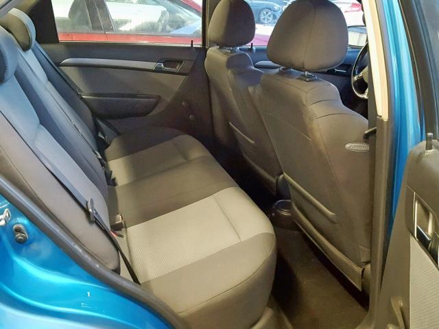 KL1TD56668B210734 - 2008 CHEVROLET AVEO BASE 青绿色 照片 6