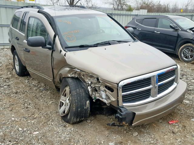 1D4HB58D15F531393 - 2005 DODGE DURANGO LI BROWN photo 1