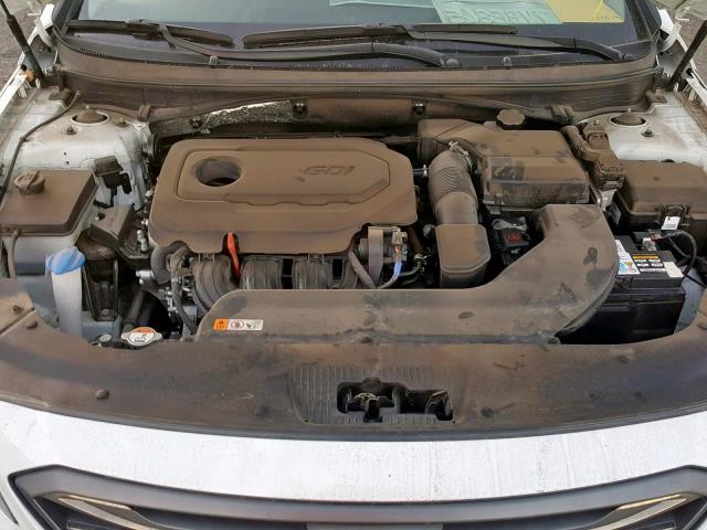 5NPE34AF4HH481618 - 2017 HYUNDAI SONATA SPO WHITE photo 7