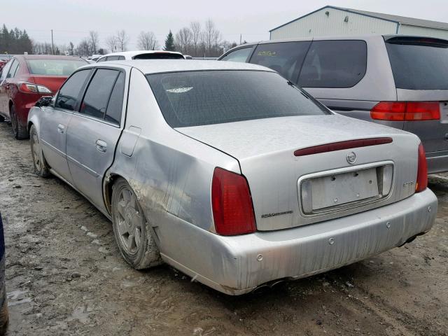 1G6KF57982U256250 - 2002 CADILLAC DEVILLE DT SILVER photo 3